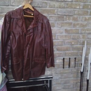 Men's Brown Leather Jacket